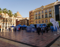 El Movimiento #QuieroCorredor realiza parada en Málaga para reivindicar el Corredor Ferroviario en el litoral de la Costa del Sol